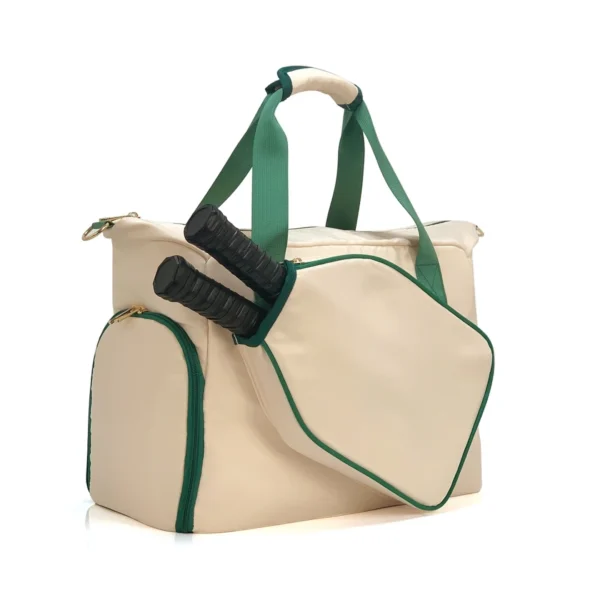 Large Lightweight Unisex Nylon Padel Bag Sustainable Gym Pickleball - Image 2