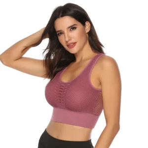 Hot Fitness Women's T-shirts Workout Sports Bra Yoga Vest BacklessHot Fitness Women's T-shirts Workout Sports Bra Yoga Vest Backless