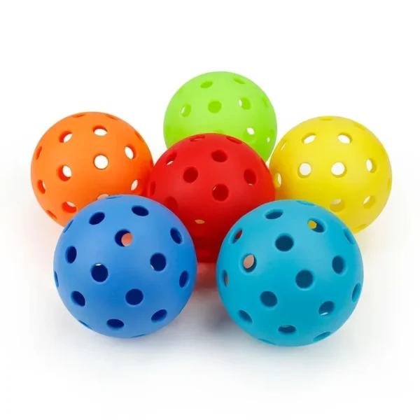 12pcs Pickleball 74MM Durable 40 Holes Outdoor Pickleballs 26g Outdoor - Image 5